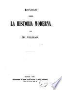 Estudios sobre la historia moderna