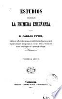 Estudios sobre la primera enseñanza