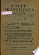 Estudis franciscans
