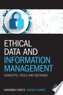 Ethical Data and Information Management