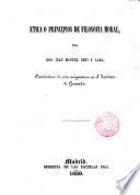 Etica o principios de filosofía moral