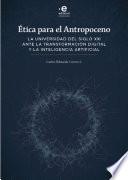 Ética para el antropoceno