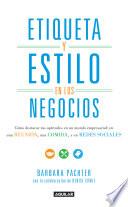 Etiqueta y estilo en los negocios