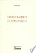Études basques et caucasiques