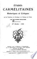 Études carmélitaines
