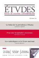 Etudes n°4233 — décembre 2016