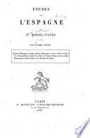 Études sur l'Espagne