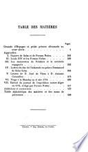Études sur l'Espagne: sér. Grand d'Espagne et petits princes allemands au XVIIIe siècle, d'apreès la correspondance inédite du comte de Fernan Nuñez avec le prince Emmanuel de Salm Salm et la duchesse de Béjar. Appendice