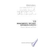 Eunsa historia universal: Vázquez de Prada, V. Renacimiento, reforma, expansión europea