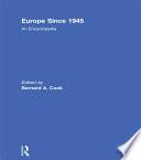 Europe Since 1945