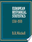 European Historical Statistics, 1750-1970