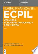 European Insolvency Regulation 2015