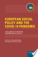 European Social Policy and the COVID-19 Pandemic