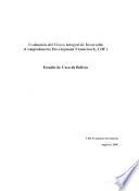 Evaluación del Marco Integral de Desarrollo (Comprehensive Development Framework, CDF)