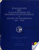 Evaluación del plan nacional de desarrollo económico y social de Nicaragua, 1965-1969