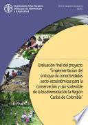 Evaluación final del proyecto “Implementación del enfoque de conectividades socio-ecosistémicas para la conservación y uso sostenible de la biodiversidad de la Región Caribe de Colombia”