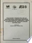 'evaluacion Y Perspectivas de Las Organizaciones Campesinas Existentes en Los Asentamientos Campesinos Y Areas No Parceladas Del Instituto Agrario Nacional'