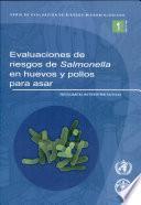 Evaluaciones de riesgos de Salmonella en huevos y pollos para asar