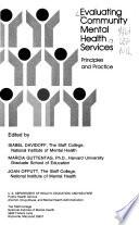 Evaluating Community Mental Health Services