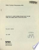 Evaluation of a Quartz Bourdon Pressure Gage of Wind Tunnel Mach Number Control System Application