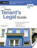 Every Tenant's Legal Guide