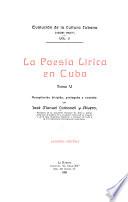 Evolución de la cultura cubana (1608-1927)
