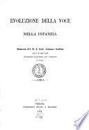 Evoluzione della voce nella infanzia