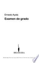 Examen de grado