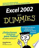 Excel 2002 Para Dummies