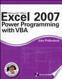 Excel 2007 Power Programming with VBA