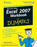 Excel 2007 Workbook For Dummies