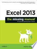 Excel 2013: The Missing Manual