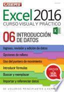 Excel 2016 – Introducción de datos