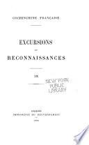 Excursions et reconnaissances