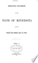 Executive Documents of the State of Minnesota for the Year ...