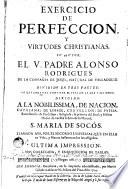 Exercició de perfección y virtudes christianas