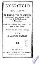 Exercisio quotidiano de diferentes oraciones