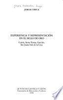 Experiencia y representación en el Siglo de Oro