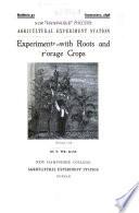 Experiments with Roots and Forage Crops