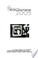 Explanations 2005