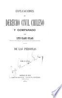 Explicaciones de derecho civil chileno y comparado