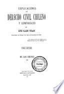 Explicaciones de derecho civil chileno y comparado