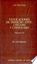 Explicaciones del Derecho Civil y comparado Vol IV