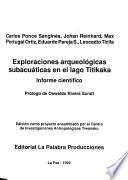 Exploraciones arqueológicas subacuáticas en el lago Titikaka