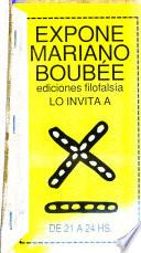Expone Mariano Boubée