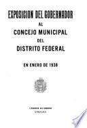 Exposicion del gobernador ...