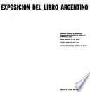 Exposición del libro argentino