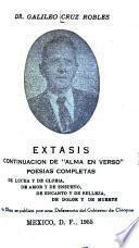 Extasis, continuación de alma en verso