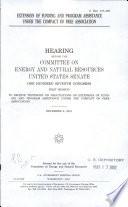 Extension of Funding and Program Assistance Under the Compact of Free Association
