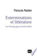 Exterminations et littérature